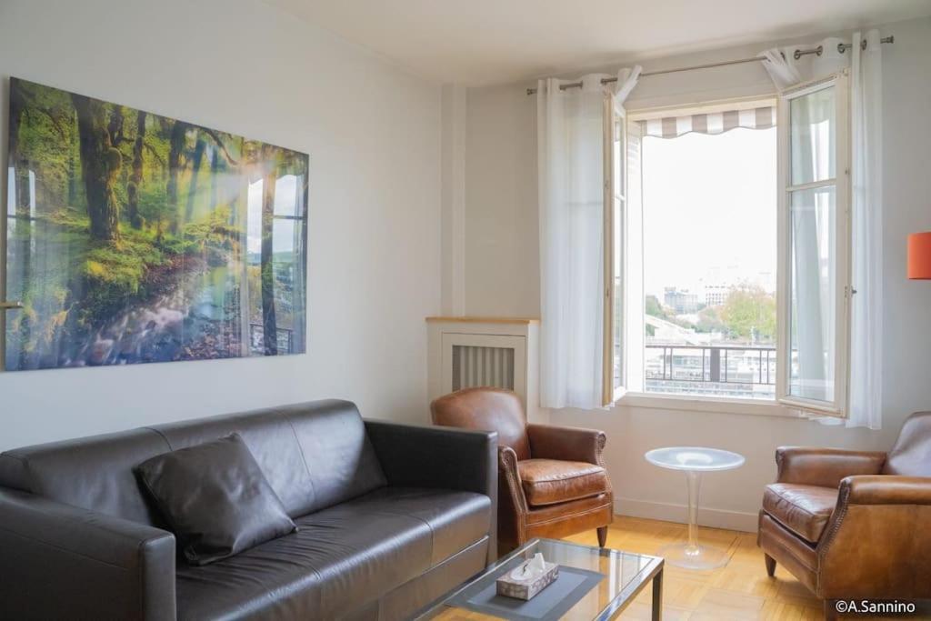 Moderne 2 Pieces En Plein Paris Au Bord De Seine Leilighet Eksteriør bilde